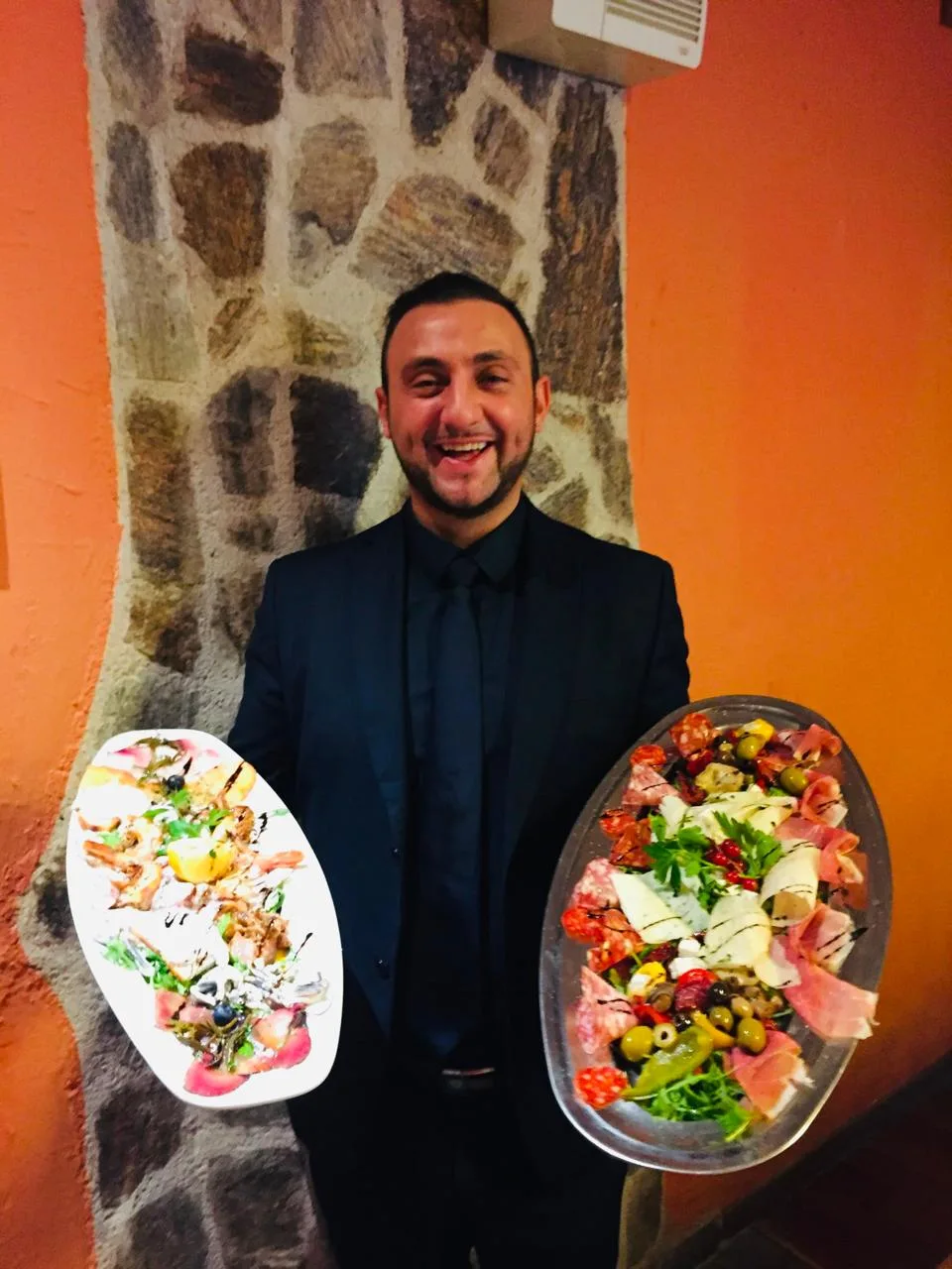 Service with platters